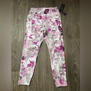 🔆NWT Evolution and Creation Girls' Pink and Purple Floral Leggings